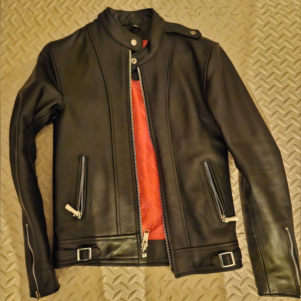 Straight To Hell Offender Black Leather Jacket